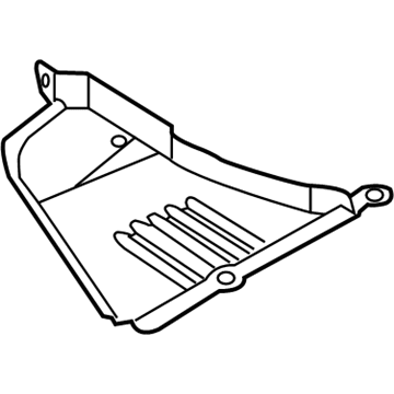BMW 51-71-7-033-753 Cover, Bottom Left