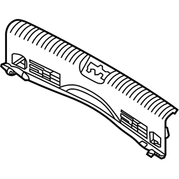 Kia 85770G5000WK Trim Assembly-Rear Transverse