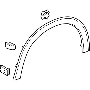 Honda 74107-T7W-A31 PROTECTOR, R. FR. WHEEL ARCH