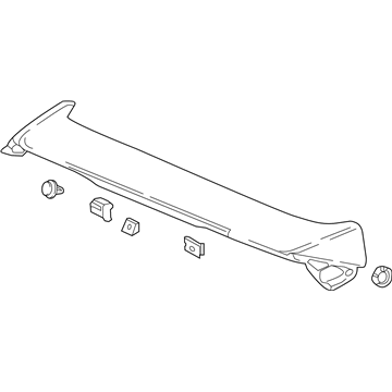 Honda 74950-THR-A01 Garnish Assy., Tailgate Spoiler