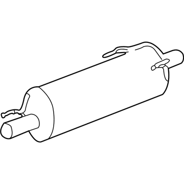 Mopar 52103512AE Exhaust Muffler