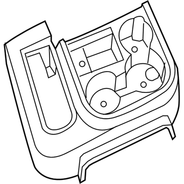 Mopar 5KK91XDHAA Console-Floor