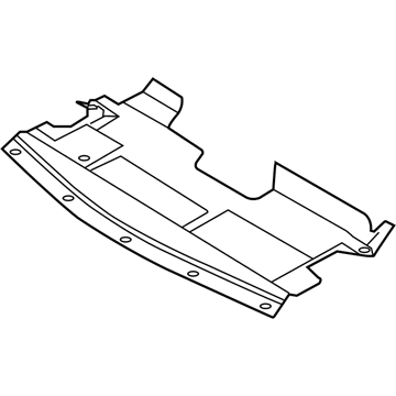 Nissan 75890-7Y000 Cover-Engine, Lower