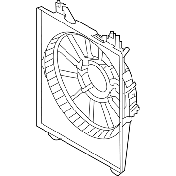 Hyundai 97735-3J000 Shroud