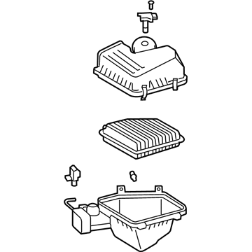 Lexus 17700-31741 Cleaner Assy, Air