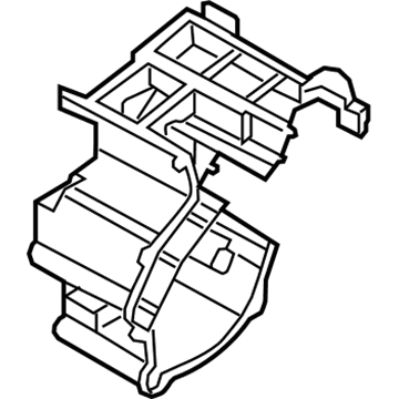 Hyundai 97134-2M000 Case-Heater & Evaporator, LH