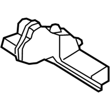 Hyundai 97282-2M000 Duct-Shower, RH