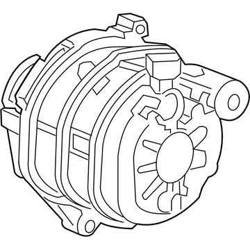 Honda 31100-R1A-A01 Alternator Assembly (Ahga81) (Mitsubishi)