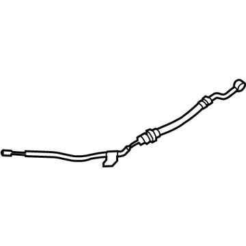 Kia 587381M300 Brake Hose, Right