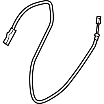 BMW 51-21-7-290-869 Bowden Cable, Inside Door Opener Front