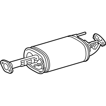 Toyota 17420-75590 Center Pipe