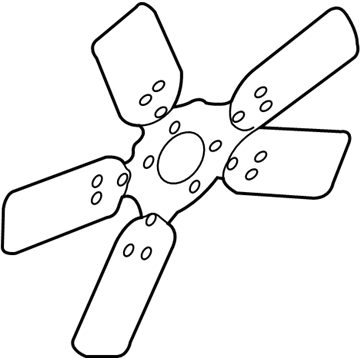 Mopar 55056414AA Fan-Cooling