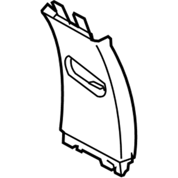 BMW 51-43-7-326-205 Cover, B-Column Upper Left