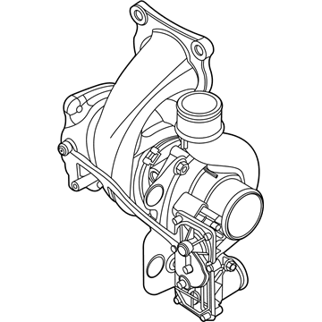 Ford K2GZ-6K682-B Turbocharger