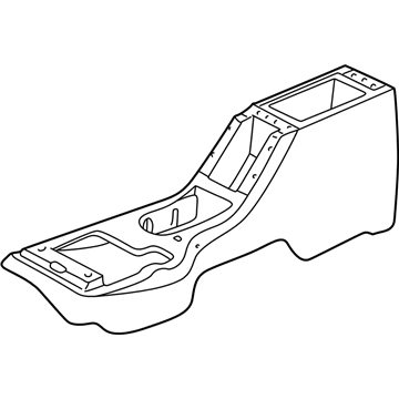 GM 15722314 Compartment, Front Floor Console