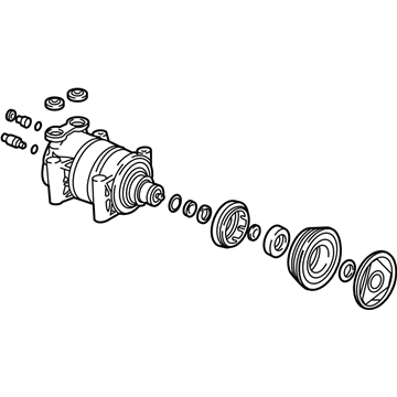 GM 89024907 Compressor Assembly