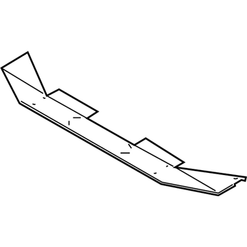 BMW 51-71-7-334-421 Connecting Member, Rear Tunnel