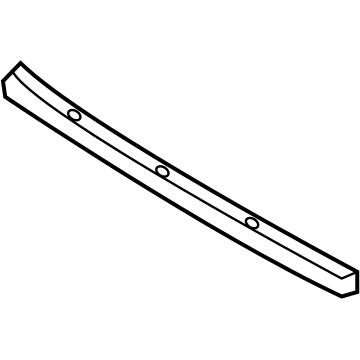 Nissan 82838-9N01A Seal-Rear Door Partition, RH