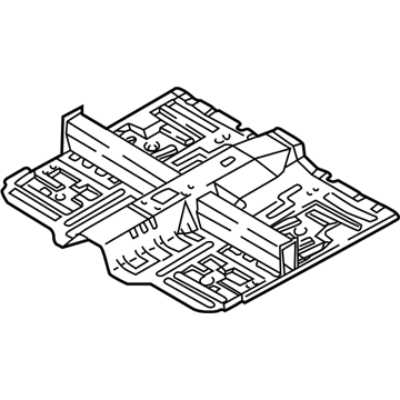 Kia 0K2AA53600 Panel Assembly-FFLOOR