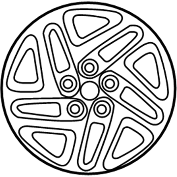 Mopar QX36PAKAC Wheel Cover