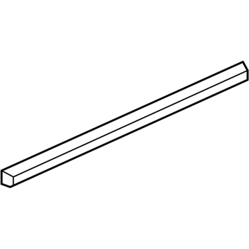 Honda 72375-SZA-A01 Weatherstrip, L. FR. Door (Inner)