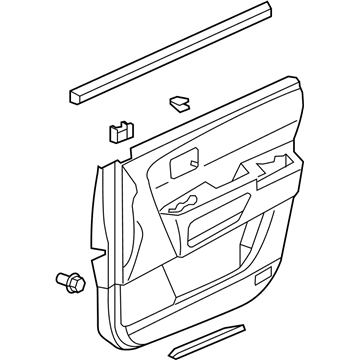 Honda 83501-SZA-A12ZA Base Assy R *B167L*
