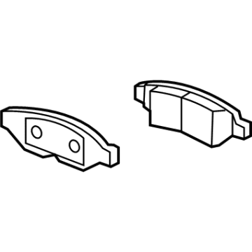 GM 42704774 PAD KIT-RR DISC BRK