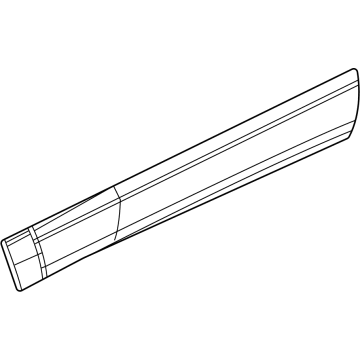 Mopar 6QA14TZZAA Molding-Front Door