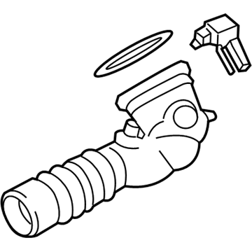 BMW 13-71-7-615-026 Charge-Air Duct