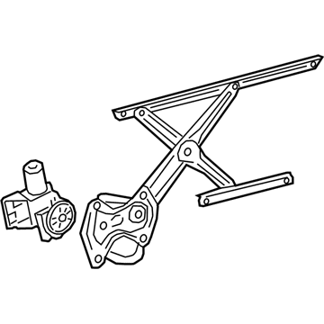 Toyota 69820-F4010 Window Regulator