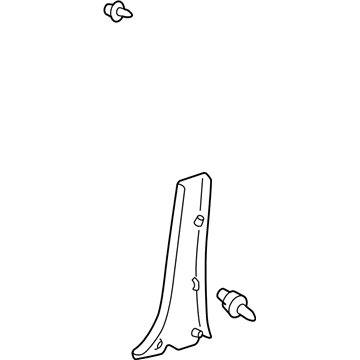 Toyota 62413-48010-B2 Center Pillar Trim