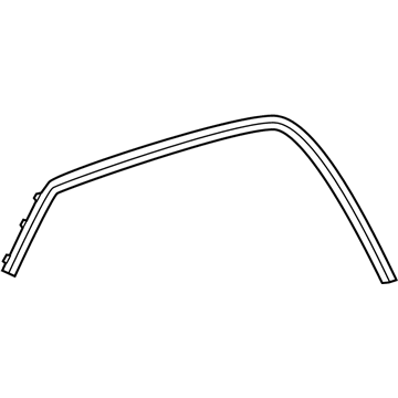 Mopar 1XA30RXFAC Molding-Wheel Flare