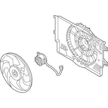 Hyundai 25380-BY100 BLOWER ASSY