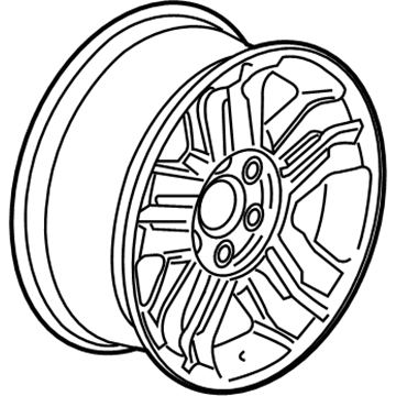 GM 9595987 Wheel