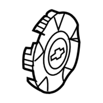 GM 9597347 Cap Hub Wheel *Chrome