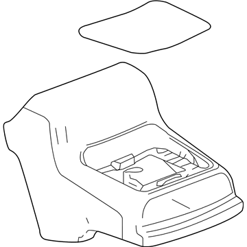 GM 84004284 Rear Panel