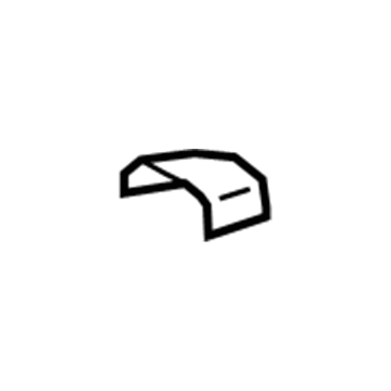 Acura 81106-TA0-000ZE Cover, Rear Foot (Premium Black)