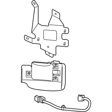 Hyundai 99150-K2000 Unit Assembly-Rear Corner Radar, RH