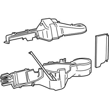 Mopar 5166534AA Housing-Blower Motor