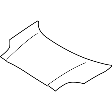 Toyota 53301-52251 Hood