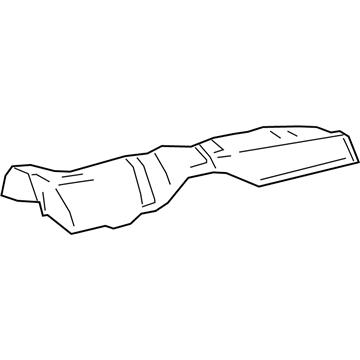 Lexus 58152-07020 INSULATOR, FR Floor