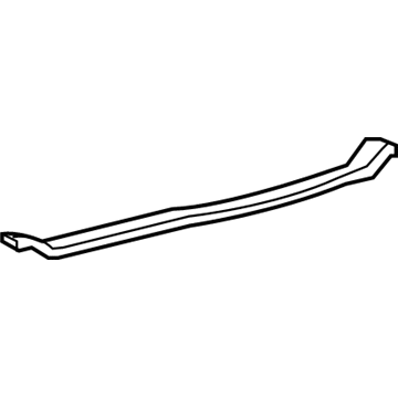 Lexus 52172-60050 Reinforcement, Rear Bumper, NO.2