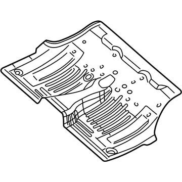 Mopar 55137188AB Pan-Floor