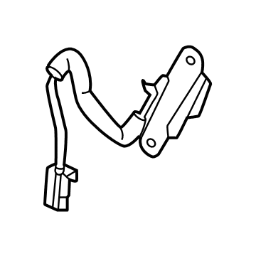 Nissan 26670-5MA0A Sensor Assembly-SOW Lamp, RH