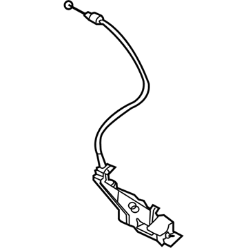 Infiniti 65670-7S600 Hood Lock Control Secondary Assembly