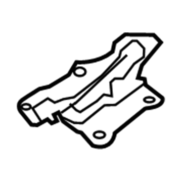 Nissan 65401-7S000 Hinge Assy-Hood, LH