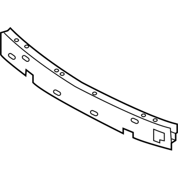 Infiniti 62090-5NA0A Absorber-Energy, Front Bumper