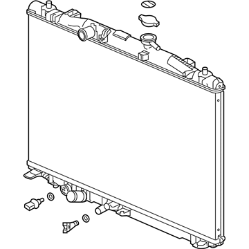 Acura 19010-5YF-A01 Radiator Complete