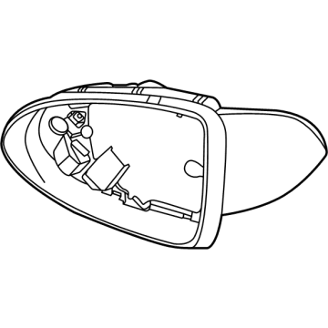 Hyundai 87625-L0000 Housing Cover-O/S RR View MRR