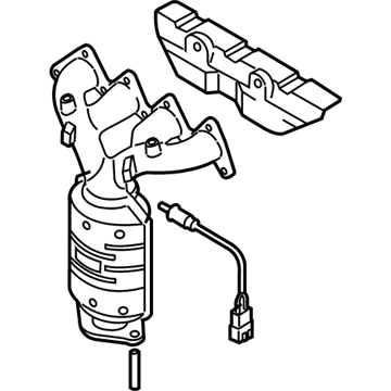 Kia 2851023AA0 Exhaust Manifold Catalytic Assembly